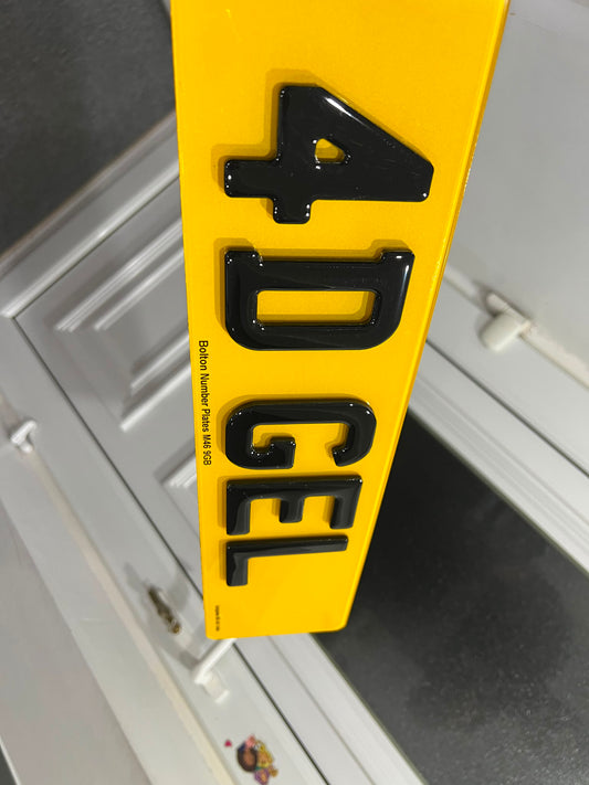 4d 3MM gel Plates