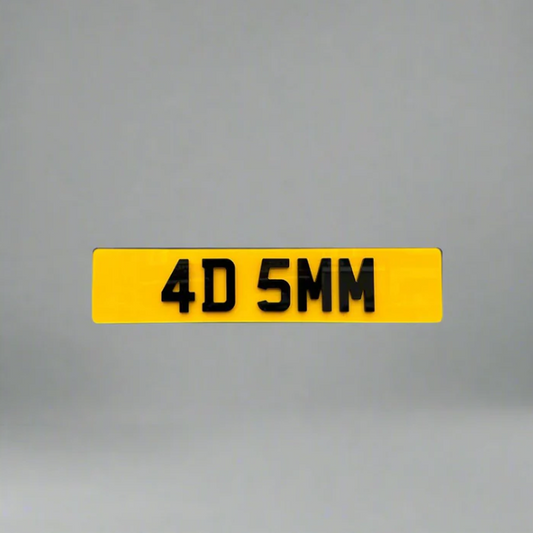 4D 5MM Plates