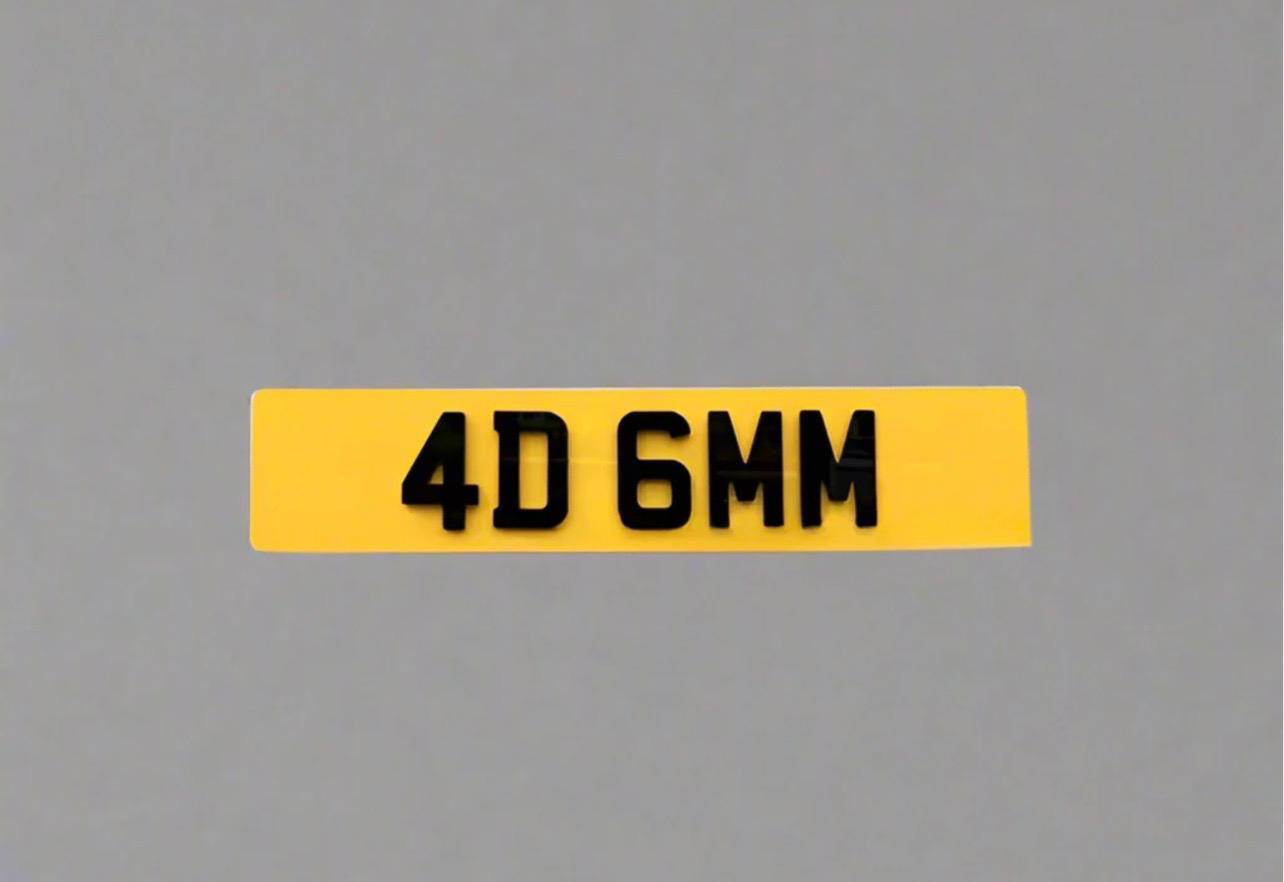 4D 6MM Plates