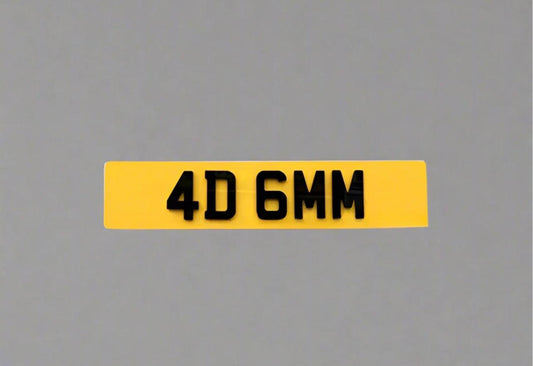 4D 6MM Plates