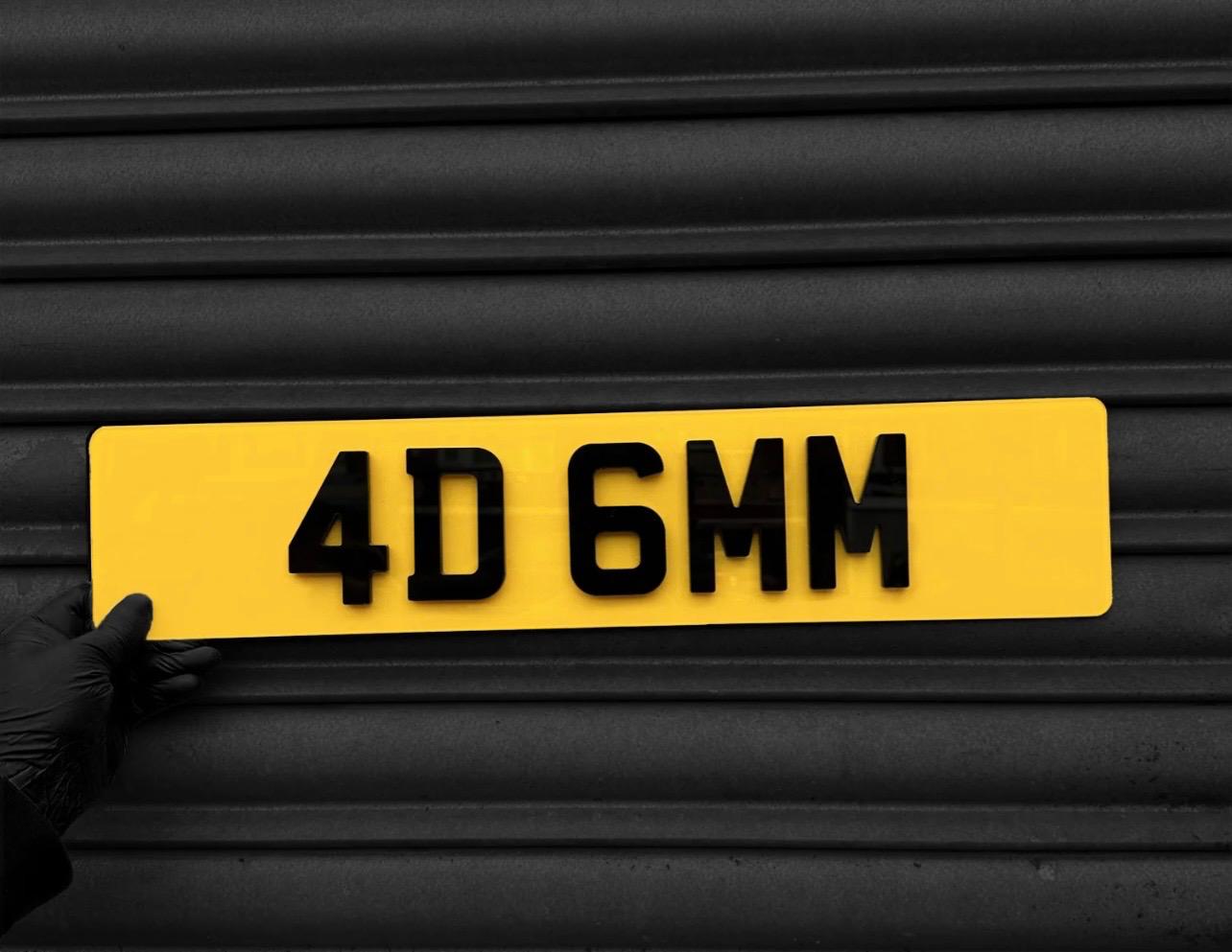 4D 6MM Plates